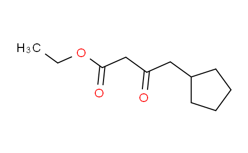 CAS No. 68104-99-4, 4-Cyclopentyl-3-oxo-butyric acid ethyl ester