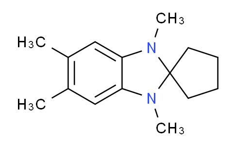 CAS No. 75751-20-1, 1,3,5,6-Tetramethyl-1,3-dihydrospiro[benzo[d]imidazole-2,1'-cyclopentane]