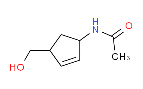 CAS No. 199395-80-7, N-(4-(hydroxymethyl)cyclopent-2-en-1-yl)acetamide