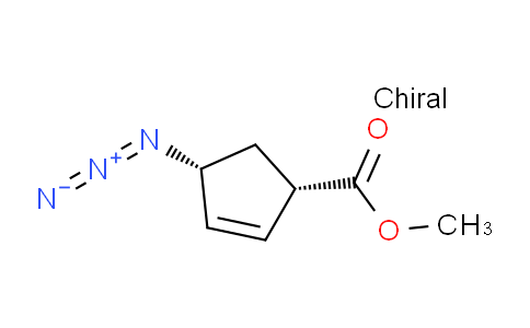 CAS No. 1309768-09-9, methyl (1S,4R)-4-azidocyclopent-2-ene-1-carboxylate