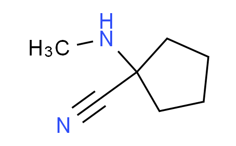 CAS No. 55793-49-2, 1-(Methylamino)cyclopentane-1-carbonitrile