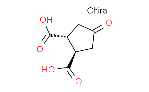CAS No. 67885-97-6, (1R,2R)-4-oxocyclopentane-1,2-dicarboxylic acid