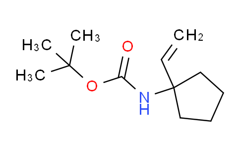 CAS No. 1824197-62-7, tert-Butyl (1-vinylcyclopentyl)carbamate