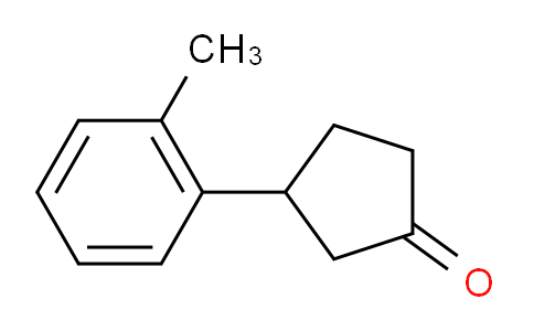 CAS No. 1181643-89-9, 3-(o-Tolyl)cyclopentanone