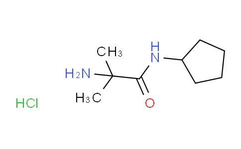 CAS No. 1220019-33-9, 2-Amino-N-cyclopentyl-2-methylpropanamide hydrochloride
