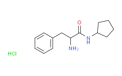 CAS No. 1246172-70-2, 2-Amino-N-cyclopentyl-3-phenylpropanamide hydrochloride