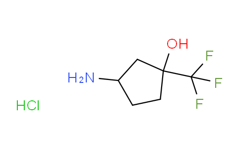 CAS No. 1333658-57-3, 3-amino-1-(trifluoromethyl)cyclopentan-1-ol hydrochloride