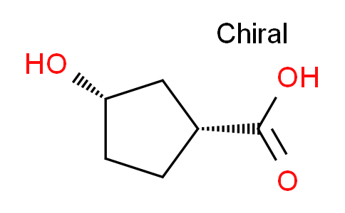 CAS No. 1443511-35-0, (1R,3S)-3-hydroxycyclopentane-1-carboxylic acid
