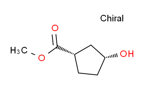 CAS No. 1292307-06-2, methyl (1S,3R)-3-hydroxycyclopentanecarboxylate