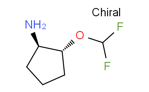 CAS No. 1807941-11-2, trans-2-(difluoromethoxy)cyclopentan-1-amine