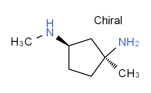CAS No. 2165783-79-7, (1S,3R)-N1,3-dimethylcyclopentane-1,3-diamine