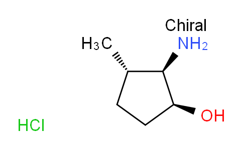 CAS No. 2306254-28-2, (1S,2R,3S)-2-amino-3-methyl-cyclopentanol hydrochloride