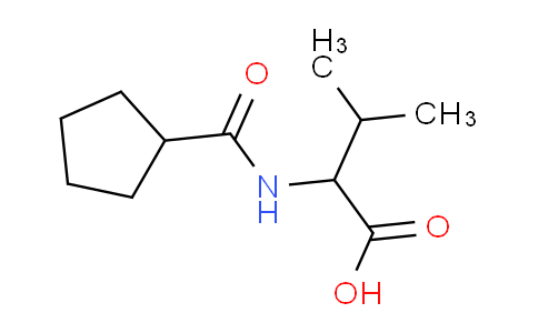 CAS No. 180991-71-3, 2-(cyclopentylformamido)-3-methylbutanoic acid