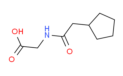 CAS No. 926217-69-8, 2-(2-cyclopentylacetamido)acetic acid
