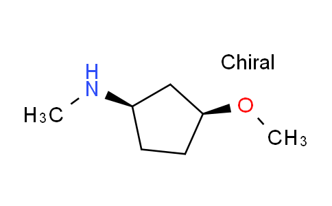 CAS No. 1932307-57-7, (1R,3S)-3-methoxy-N-methyl-cyclopentanamine
