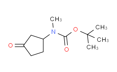CAS No. 540777-30-8, tert-butyl N-methyl-N-(3-oxocyclopentyl)carbamate