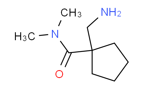 CAS No. 1251394-34-9, 1-(aminomethyl)-N,N-dimethylcyclopentane-1-carboxamide