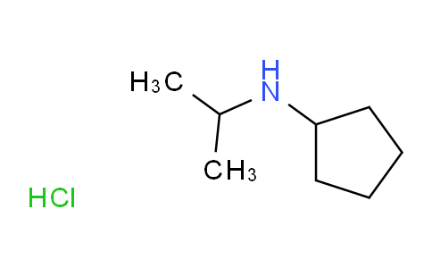 CAS No. 1170802-25-1, N-isopropylcyclopentanamine;hydrochloride