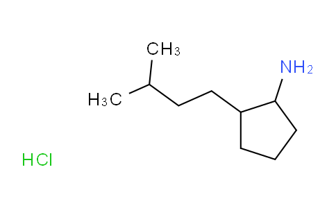 CAS No. 1251925-20-8, 2-(3-methylbutyl)cyclopentan-1-amine hydrochloride