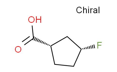 CAS No. 2306246-42-2, (1S,3R)-3-fluorocyclopentanecarboxylic acid