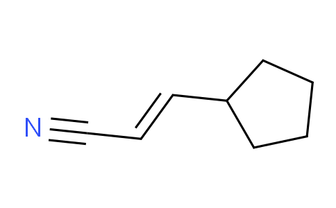 CAS No. 1236033-37-6, (E)-3-cyclopentylprop-2-enenitrile