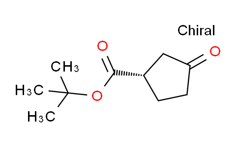 CAS No. 107930-99-4, tert-butyl (1S)-3-oxocyclopentane-1-carboxylate