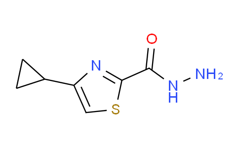 CAS No. 1396762-43-8, 4-cyclopropylthiazole-2-carbohydrazide