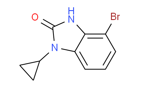 CAS No. 1416714-00-5, 4-bromo-1-cyclopropyl-1H-benzo[d]imidazol-2(3H)-one