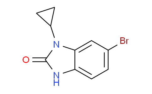 CAS No. 1416714-45-8, 6-bromo-1-cyclopropyl-1H-benzo[d]imidazol-2(3H)-one
