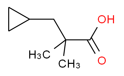CAS No. 131469-76-6, 3-cyclopropyl-2,2-dimethylpropanoic acid