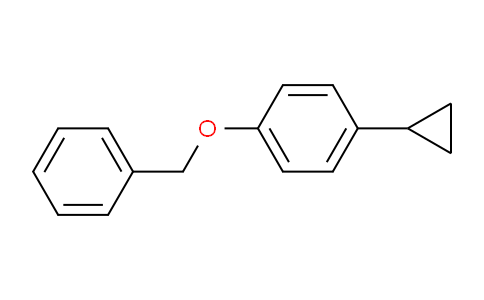 CAS No. 1044067-60-8, 1-(benzyloxy)-4-cyclopropylbenzene