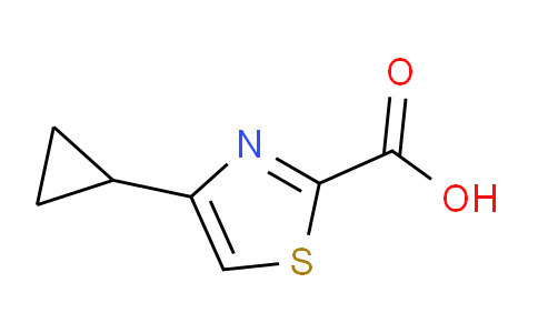 CAS No. 1083274-67-2, 4-cyclopropylthiazole-2-carboxylic acid