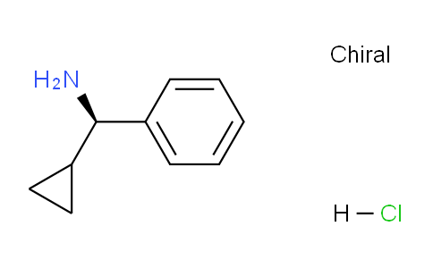 CAS No. 1416450-04-8, (R)-cyclopropyl(phenyl)methanamine hydrochloride