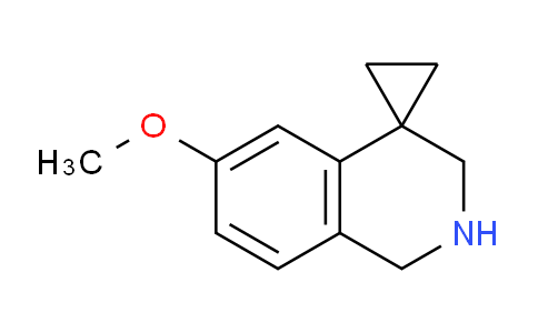 CAS No. 885269-27-2, 6'-methoxy-2',3'-dihydro-1'H-spiro[cyclopropane-1,4'-isoquinoline]