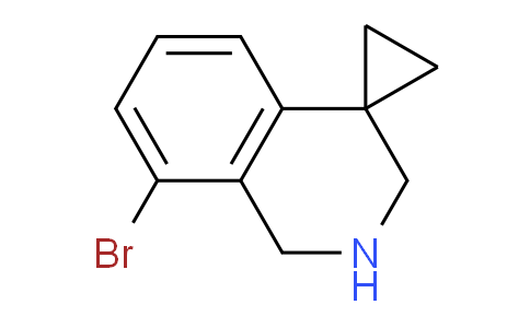 CAS No. 885269-37-4, 8'-Bromo-2',3'-dihydro-1'H-spiro[cyclopropane-1,4'-isoquinoline]