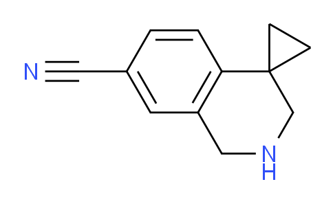 CAS No. 1203686-91-2, 2',3'-dihydro-1'H-spiro[cyclopropane-1,4'-isoquinoline]-7'-carbonitrile