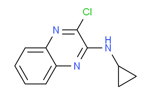 CAS No. 1146080-50-3, 3-chloro-N-cyclopropylquinoxalin-2-amine