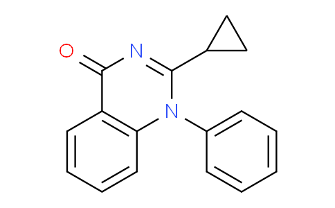 CAS No. 66491-82-5, 2-cyclopropyl-1-phenylquinazolin-4(1H)-one