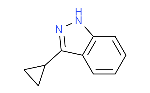 CAS No. 1146395-69-8, 3-cyclopropyl-1H-indazole