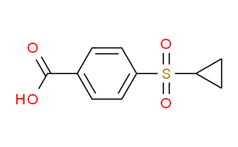 CAS No. 1346608-85-2, 4-(cyclopropylsulfonyl)benzoic acid
