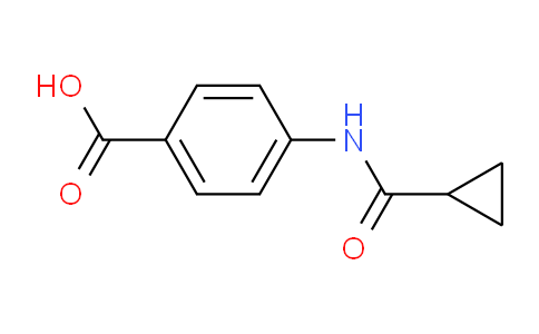 CAS No. 23745-26-8, 4-(Cyclopropanecarboxamido)benzoic acid