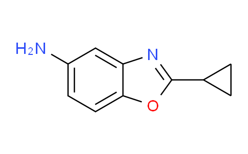 CAS No. 1017027-77-8, 2-cyclopropylbenzo[d]oxazol-5-amine