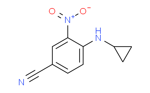 CAS No. 710967-04-7, 4-(Cyclopropylamino)-3-nitrobenzonitrile
