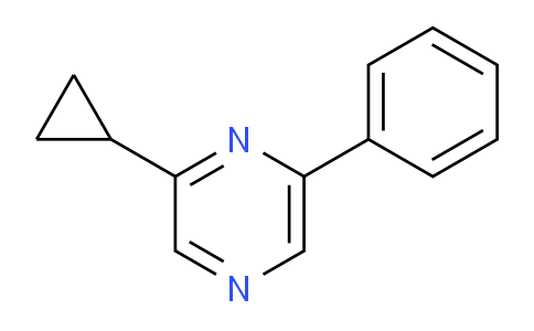 CAS No. 1245648-40-1, 2-cyclopropyl-6-phenylpyrazine