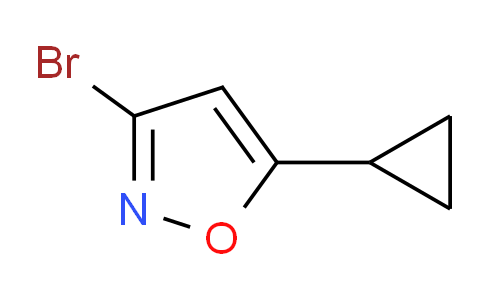 CAS No. 1187933-05-6, 3-bromo-5-cyclopropylisoxazole