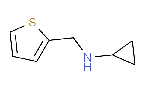CAS No. 14471-18-2, N-(Thiophen-2-ylmethyl)cyclopropanamine