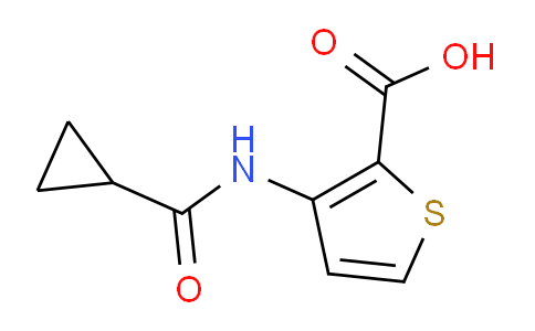 CAS No. 926273-18-9, 3-(Cyclopropanecarboxamido)thiophene-2-carboxylic acid