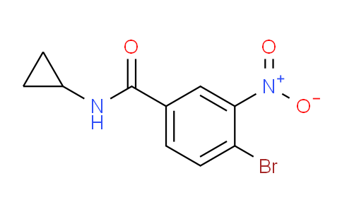 CAS No. 1096842-91-9, 4-bromo-N-cyclopropyl-3-nitrobenzamide