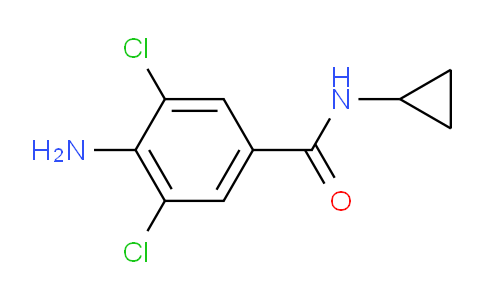 CAS No. 60676-83-7, 4-amino-3,5-dichloro-N-cyclopropylbenzamide