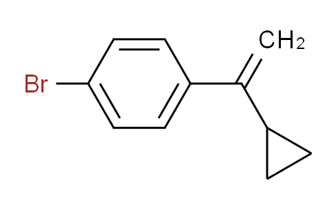 CAS No. 65322-32-9, 1-bromo-4-(1-cyclopropylvinyl)benzene